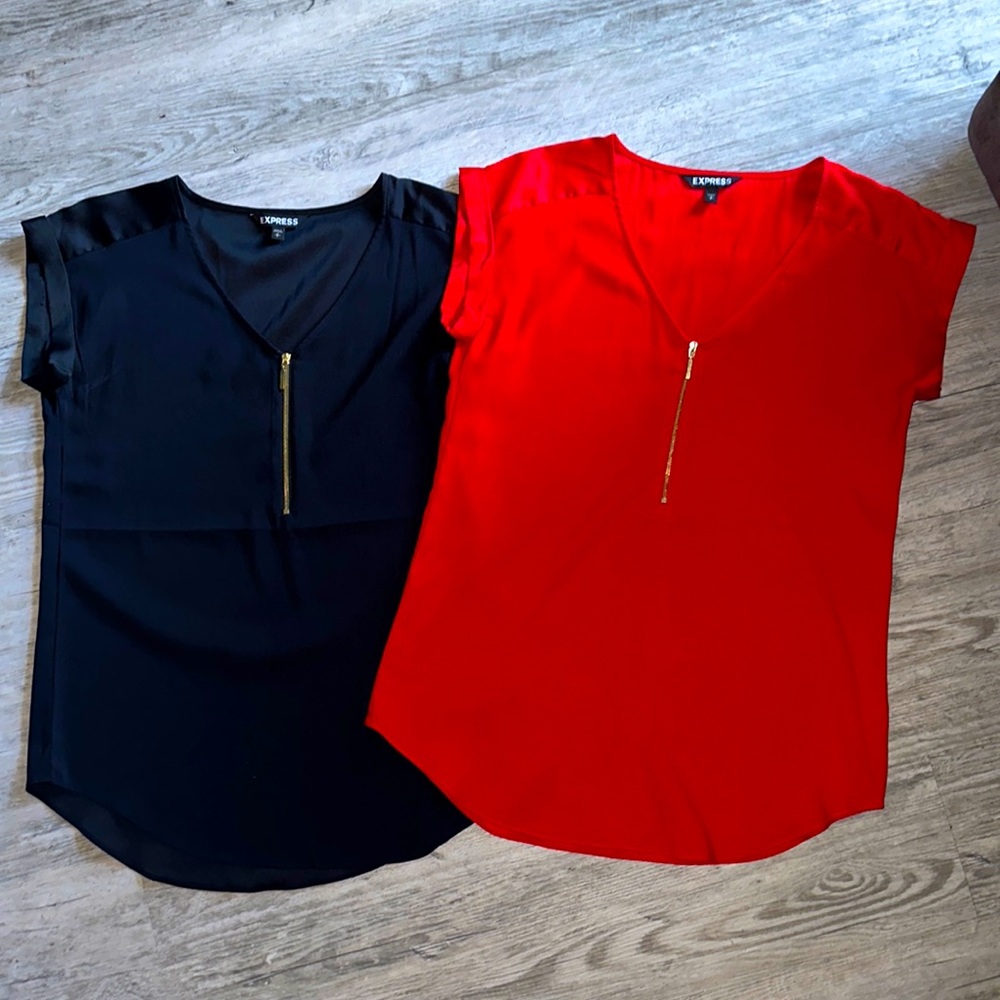 Express Half-zip Blouses